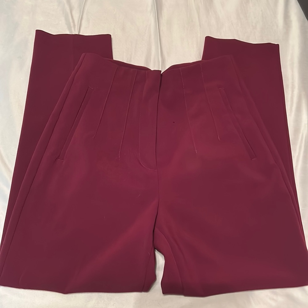 Zara High Waisted Cropped pants